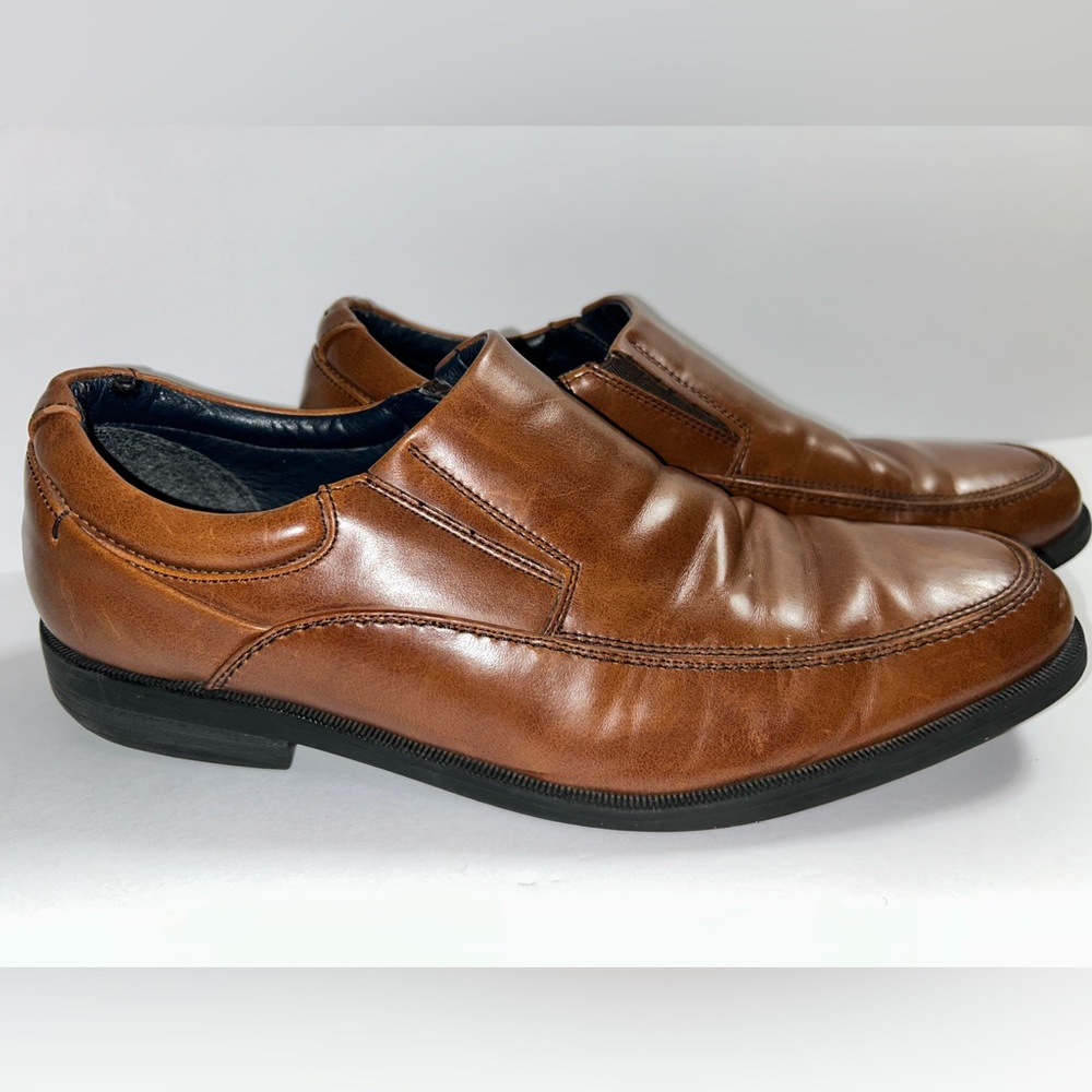 Dockers Comfort Zone Slip Resistant Brown Dress Loafer 90-36812 Men’s Size 9.5